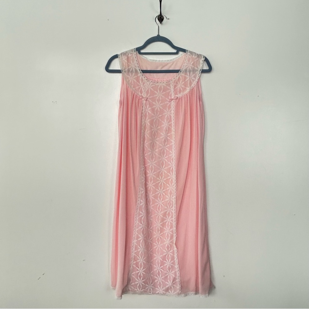 Vintage Perlon Pink Nightie